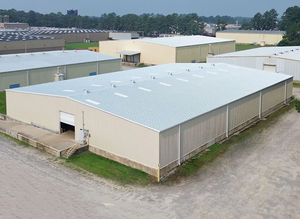 Hangar de estructura de acero prefabricado cobertizo de metal barato almacén de construcción de acero almacén de estructura de acero prefabricado - Product Image 6