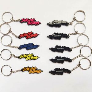 Custom 2D/3D Anime Soft Pvc Keychain Make Rubber Key Chain Your Logo Keyring with Chain - Product Image 6