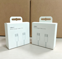 Cable de Datos USB Tipo C Doble de 1M 2M 3M con Cable Trenzado de Nailon, Cable de Carga Tipo C a Tipo C PD de 60W para Teléfono Móvil