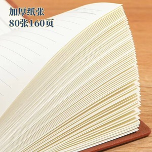 Libreta de Hojas Sueltas Estilo Chino 2023, Formato A5, de Alta Gama para Reuniones de Negocios, Personalizable con Cubiertas de Cuero Sintético, Tela, Papel y PVC - Product Image 3