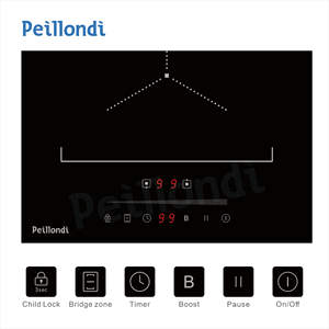 Cuisinière à induction à 2 brûleurs Cuisinière électrique Cuisinière intégrée OEM ODM <span class=keywords><strong>Vitro</strong></span> Céramique Verre Surface Digital Smart Multi-Function <span class=keywords><strong>Domino</strong></span> - Product Image 2