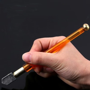 Outils jaunes de coupeur de <span class=keywords><strong>verre</strong></span> de diamant de poignée efficaces pour <span class=keywords><strong>couper</strong></span> les roues et les panneaux en <span class=keywords><strong>verre</strong></span> - Product Image 5