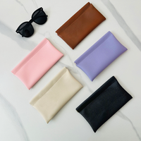 Portefeuille en cuir PU à fermeture automatique, élégant, pour rouge à lèvres, clés, passeport, lunettes de soleil, pochette à monnaie portable pour voyage