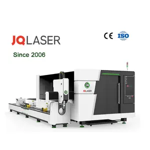 Máquina de corte a laser JQLASER para chapas e tubos de metal 3kw, máquina de corte a laser para chapas e tubos de ferro