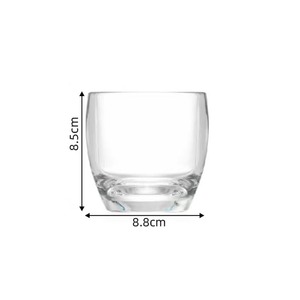 <span class=keywords><strong>Tasse</strong></span> à boisson en plastique PC de grande capacité de qualité supérieure <span class=keywords><strong>tasse</strong></span> de rince-bouche d'hôtel durable avec un design classique pour servir du vin et de la bière - Product Image 2
