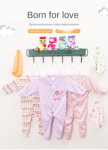 Direkt vom Hersteller: Neugeborenen-Set 0-Dezember, Süßer Stil, 100% Baumwolle, Zehn-Teiliges Baby-Strampler-Set Frühling 2025, Geschenkbox - Product Image 3