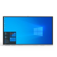 Tableau blanc interactif intelligent à écran plat LCD 4K de 98 pouces avec stylet tactile IR 20 points pour l'enseignement scolaire