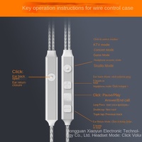 Écouteurs intra-auriculaires K-Pop avec carte son, type C, pour monitoring, streaming en direct, réglables, approvisionnement direct usine K20 20-20kHz