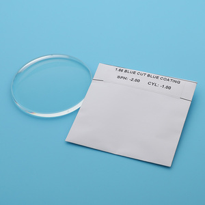 1.56 HMC lớp phủ màu xanh lá cây kính quang học với ống kính rõ ràng - Product Image 3