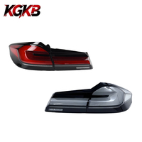 Feux arrière LED KGKB pour BMW Série 5 G30 520i 530i 2018-2020, style LCI, clignotants séquentiels, Plug & Play