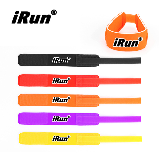 IRun IRun Adjustable Triathlon Timing Chip Ankle Band Hook and Loop Timing Chip Ankle Band for Race Chip Timing Systems