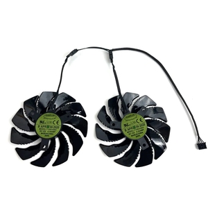 T129215SU PLD09210S12HH 88MM RX 580 GAMING GPU Fan, para <span class=keywords><strong>GIGABYTE</strong></span> RX 590, 580, <span class=keywords><strong>570</strong></span>, 480, 470, GTX 1050, 1060, 1070 Tarjeta de video COO - Product Image 5