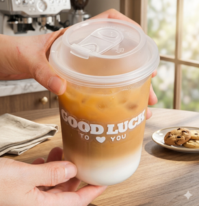 Custom Disposable Double Wall Single Wall PET <b>Plastic</b> Cups Lids <b>Straws</b> 16oz/32oz 90mm Diameter Eco-friendly Ice Coffee Bubble - Product Image 1