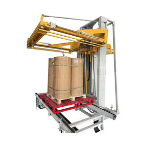 Machine d'emballage automatique de palettes combinée avec une machine d'enroulement de palettes - Product Image 5