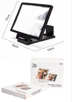 Amplificateur d'Écran Mobile 3D Paresseux pour Vidéo Mobile, Loupe d'Écran Mobile HD