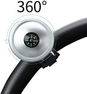 सार्वभौमिक 360 संभाल टिकाऊ कार नियंत्रण स्टीयरिंग व्हील नॉब बुलेट - Product Image 5