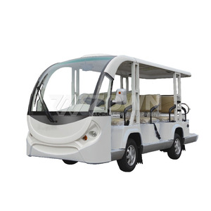 Autobús Turístico Eléctrico con Techo Abierto, Color Personalizado, Vehículo de Transporte para Parques de Atracciones y Campus - Product Image 3