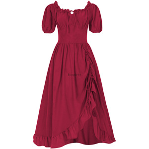 <strong>Goth</strong> Dress for Women Vintage Cocktail Batwing Halloween Evening Dresses Woman <strong>Plus</strong> <strong>Size</strong> Renaissance Medieval Dress - Product Image 5