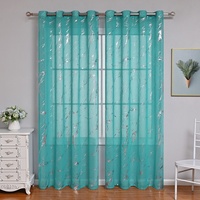 Voilage en polyester argenté en gros pour la maison et le bureau – Magnifique décoration pour chambre et bureau