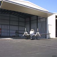 Bâtiment modulaire d'entrepôt de hangar d'atelier de structure métallique de fer pour des services de fabrication d'industrie