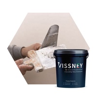 Revêtement liquide microciment acrylique Vissney pour sols et plafonds, résistant à l'humidité, avec couleurs personnalisées