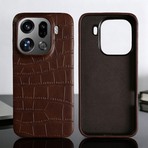 เคสหนังเทียมลายจระเข้ระดับพรีเมียมสำหรับออปโป้ ไฟนด์ X9 อัลตร้า X8 โปร X7 X6 Reno9 <span class=keywords><strong>Reno8</strong></span> <span class=keywords><strong>Plus</strong></span> - Product Image 2
