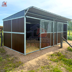 Idées de bâtiments pour <span class=keywords><strong>chevaux</strong></span> à construire soi-même 12*12, abri pour <span class=keywords><strong>chevaux</strong></span>, panneaux de box portables, abri portable pour <span class=keywords><strong>chevaux</strong></span> - Product Image 1