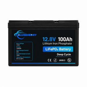 Batería Recargable LiFePO4 de 12.8V 100Ah para RV, Sistemas Solares Marinos, Motor de Arrastre, UPS y Almacenamiento de Energía - Product Image 2