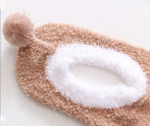 <span class=keywords><strong>Chaussettes</strong></span> antidérapantes pour bébés et tout-petits avec picots, mignonnes pantoufles 3D dessin animé pour garçons et filles M3702 - Product Image 4
