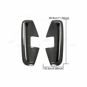 Rejillas de ventilación de parachoques delantero de fibra de carbono Real para <span class=keywords><strong>BMW</strong></span> 4 Series G22 G23 <span class=keywords><strong>M440</strong></span> 2020-2022 - Product Image 4