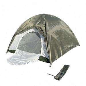 Carpa de Lona para Exteriores, de Cuatro Estaciones, Una Habitación, Doble Capa, Impermeable, de Apertura Rápida, Portátil, para Turismo y Camping - Product Image 1