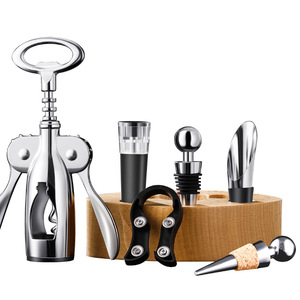 Stainless Steel Wine Opener Multi Functional Bottle Opener For Red Wine Beer Opening Tool With Corkscrew And Lever Design - Product Image 5