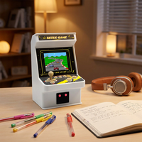 Consola de Juegos Retro GAMINJA de 8 Bits con 256 Juegos Sin Licencia Integrados, Reproductor de Juegos Arcade de Tamaño Mini de 2.8 Pulgadas, Fábrica de Origen OEM/ODM