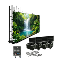 Écran LED d'extérieur à louer P3.91 1000x1000mm pour scène, concert, toile de fond, panneau mural vidéo LED pour publicité événementielle