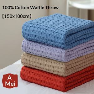 Serviette de bain et de plage en pur coton gaufré, texture gauze, pour <span class=keywords><strong>la</strong></span> sieste climatisée, vente en gros - Product Image 3