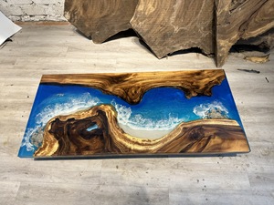 Venta al por Mayor de Mesa de Comedor 2026 para Decoración del Hogar, Modelo Top 1, con Resina Epoxi como en las Fotos, Precio de Fábrica, Muebles para el Hogar - Product Image 6