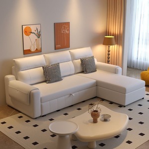 Nouveau canapé-<span class=keywords><strong>lit</strong></span> pliable double usage 2026, moderne, multifonctionnel, avec rangement pour petit appartement, salon, tissu, <span class=keywords><strong>lit</strong></span> simple rétractable - Product Image 5