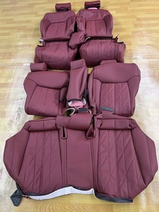 Coprisedili di Alta Qualità per <span class=keywords><strong>Infiniti</strong></span> con Pelle Nappa Rossa, Vendita all'Ingrosso dalla Fabbrica - Product Image 1