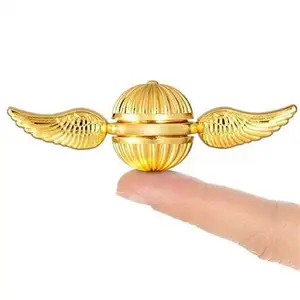 Neue Golden Ball Zappeln Spinner Spielzeug für Kinder Metall Finger Hand Spinner Spielzeug Großhandel