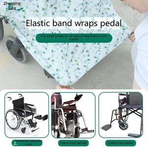 Poncho de pluie pour fauteuil roulant, imperméable, coupe-vent, cape de pluie pour personnes âgées, léger, respirant, pour usage extérieur - Product Image 4