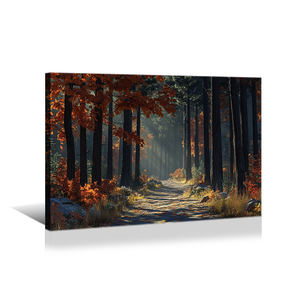 Murali in tela: opere <span class=keywords><strong>d</strong></span>'arte Decorative per la stampa di paesaggi forestali autunnali adatte per la decorazione domestica come regali - Product Image 1