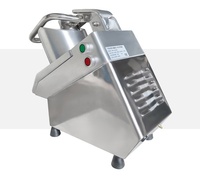 Machine de découpe automatique électrique en acier inoxydable pour fruits et légumes, trancheuse et hachoir 220V 0.75KW pour pommes de terre, oignons, melons verts