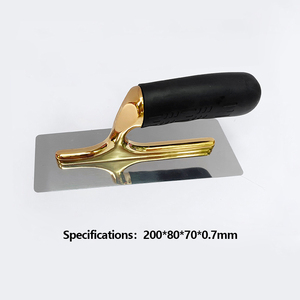 Factory Wholesale Art Paint Trowel Rounded-edge Finishing Knife Stainless Steel Painting Tools - Product Image 5