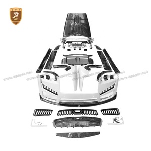 Kit de Carrocería Ancha Estilo MSY 2025 para <span class=keywords><strong>Rolls</strong></span> <span class=keywords><strong>Royce</strong></span> Cullinan <span class=keywords><strong>SUV</strong></span>, Escape Central, Parachoques Trasero, Guardabarros, Capó Delantero - Product Image 3