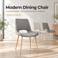 Chaise de bureau B2B à structure robuste en fer, assise en lin et mousse haute densité, couleur personnalisable, idéale pour les appels d'offres d'ingénierie