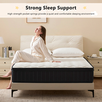 Matelas en mousse à mémoire de forme, taille personnalisée pour matelas à ressorts, personnalisation OEM des usines chinoises