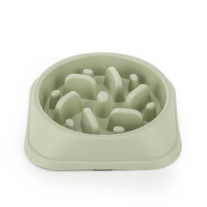 ชามอาหารสัตว์เลี้ยงแบบป้องกันการสำลัก Petal Anti-Choking Slow Food Bowl  วัสดุพลาสติกกันลื่นและกันตก ใช้งานได้จริงสำหรับอาหารประจำวันของสัตว์เลี้ยง - Product Image 6