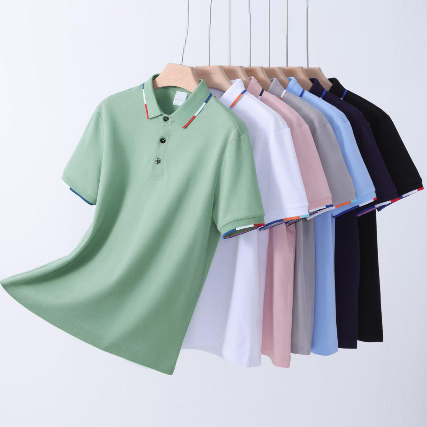 Wholesale Short-Sleeved for Polo Shirts for Men Women Business