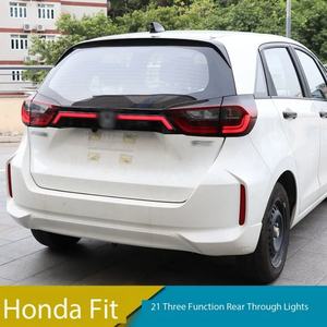 ไฟท้ายรถยนต์แบบดัดแปลง LED ไดนามิก ไฟท้ายแบบไหล ไฟเบรก ไฟเลี้ยว สำหรับรถยนต์ฮอนด้า ฟิต ปี 2021 - Product Image 2