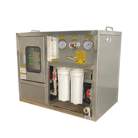 Système de traitement d'osmose inverse de l'eau salée à petite échelle Machine de filtre purifié par membrane d'osmose inverse sur bateau